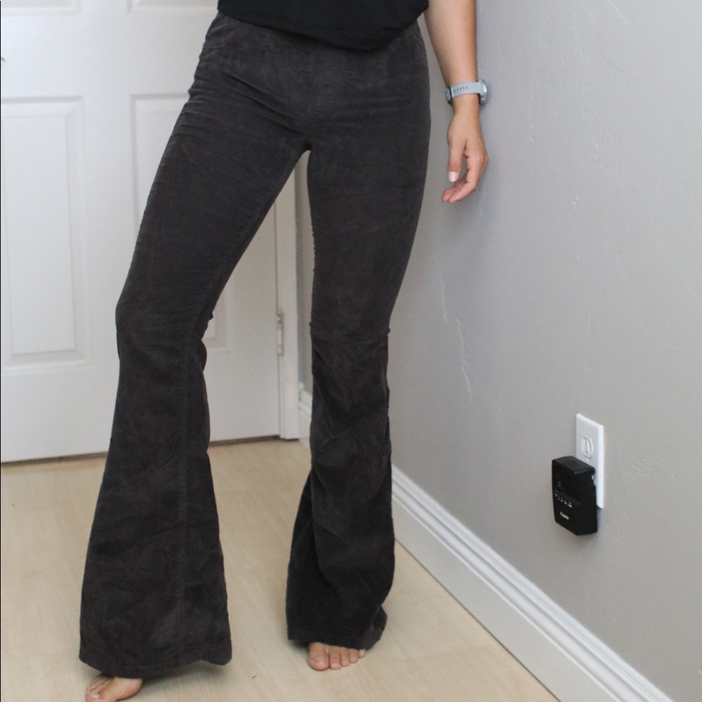 Free People Corduroy Flare Pants